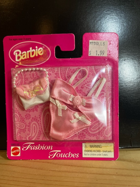 Barbie Other - Barbie Bra & Panties with Matching Purse NWT